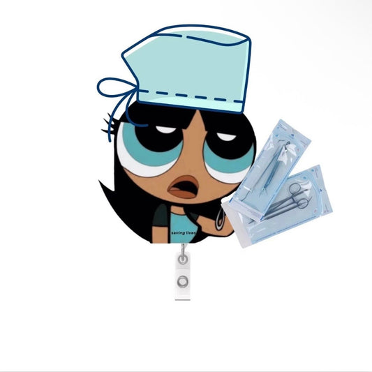 Sterile AF Badge Reel